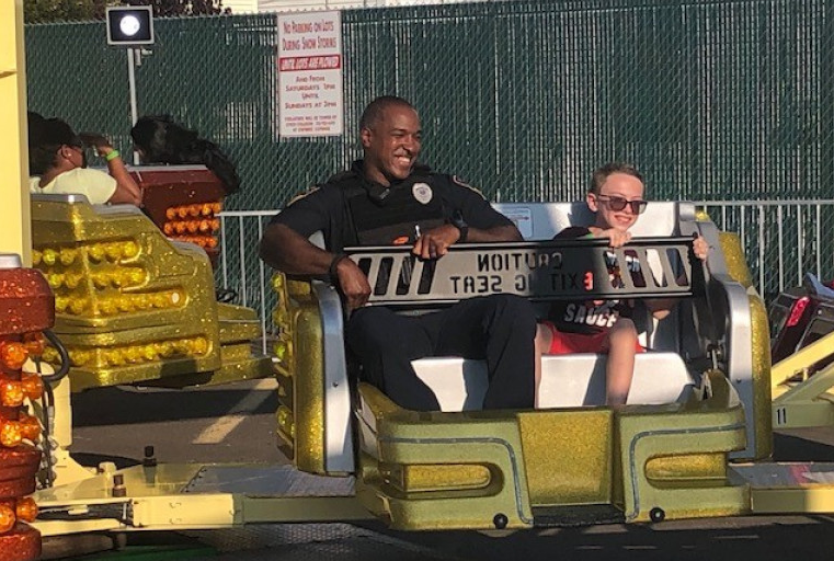 Police Hold Annual Night At Carnival With Kids