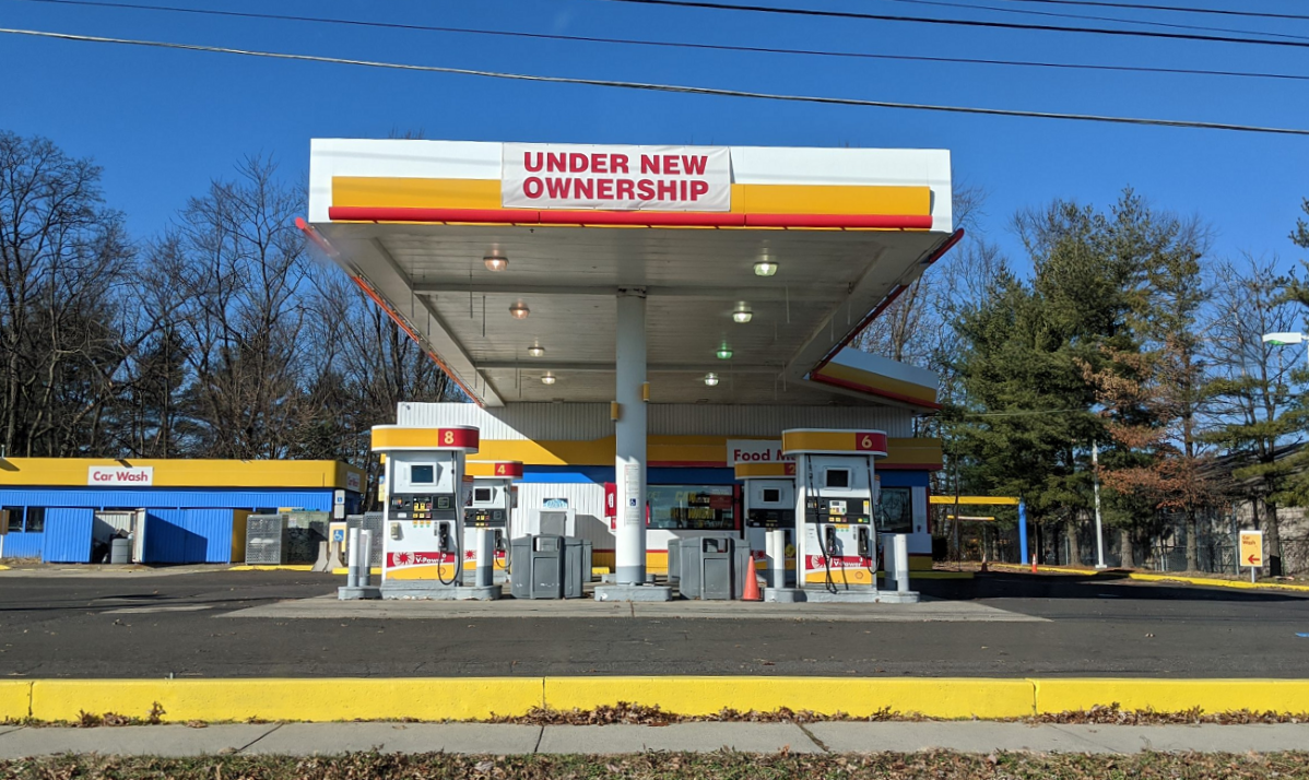 Gas Station At Busy Intersection Being Converted To Car Wash