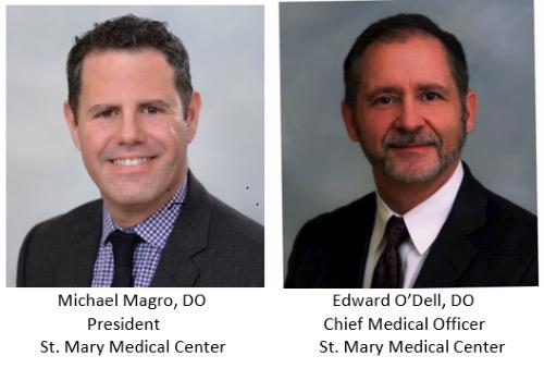 St. Mary Medical Center Welcomes New President & Chief Medical Officer