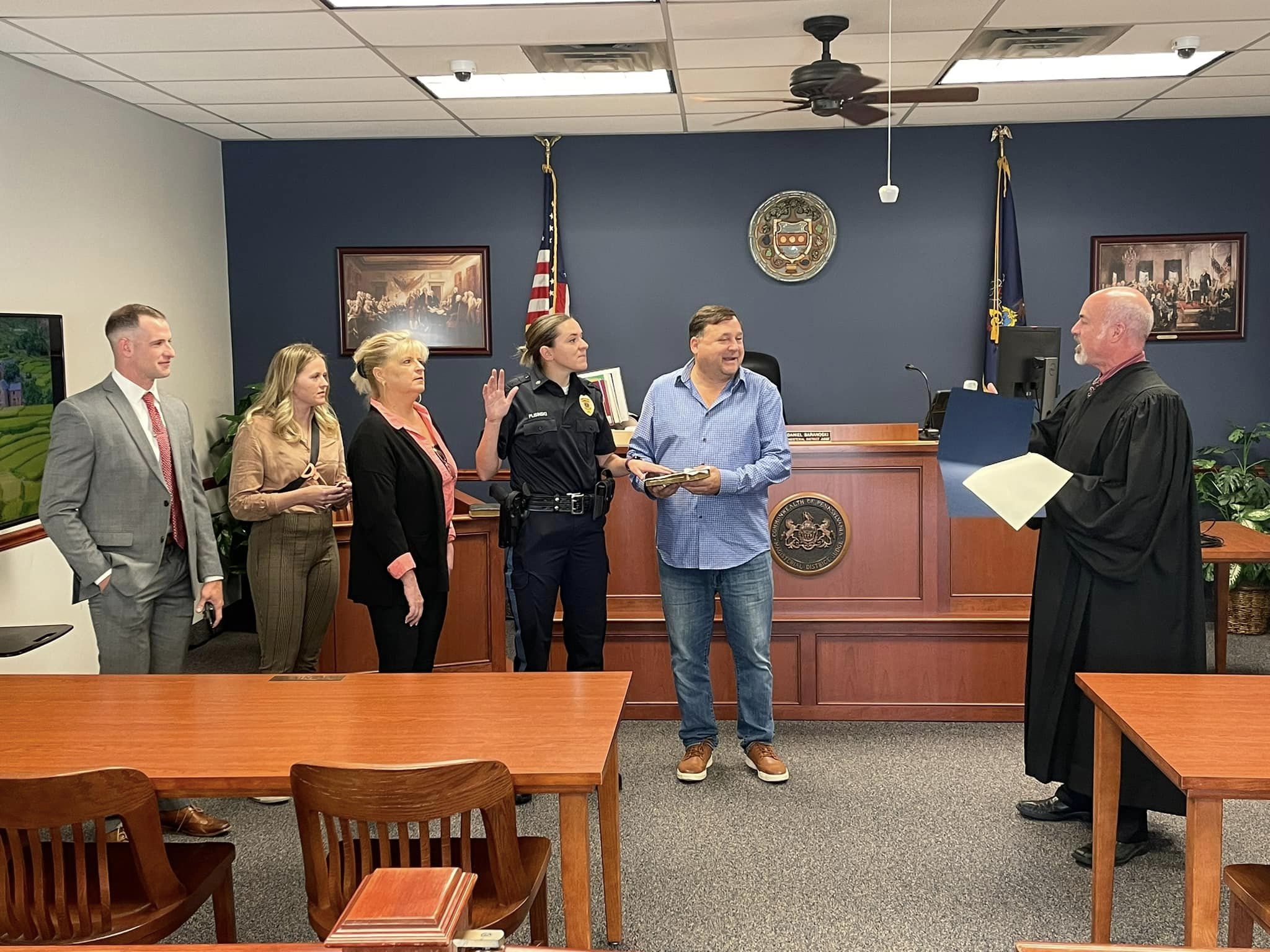 Newest Middletown Police Officer Joins From Montgomery County