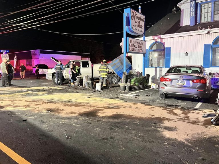 Two-Vehicle Crash Leaves Injuries, Damage To Restaurant - LevittownNow.com