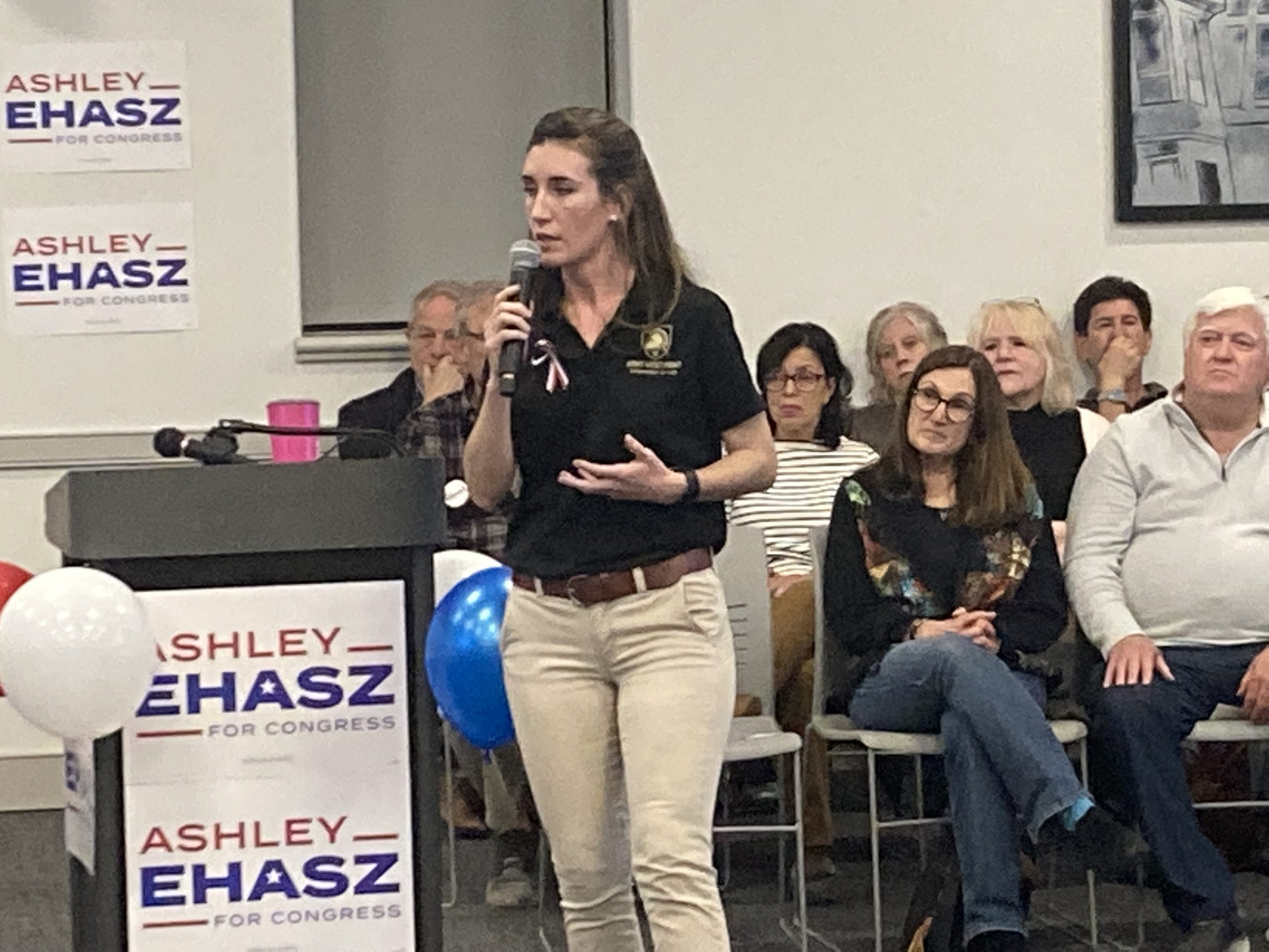 Congressional Candidate Ehasz Talks About Abortion, Other Issues At Town Hall Meeting