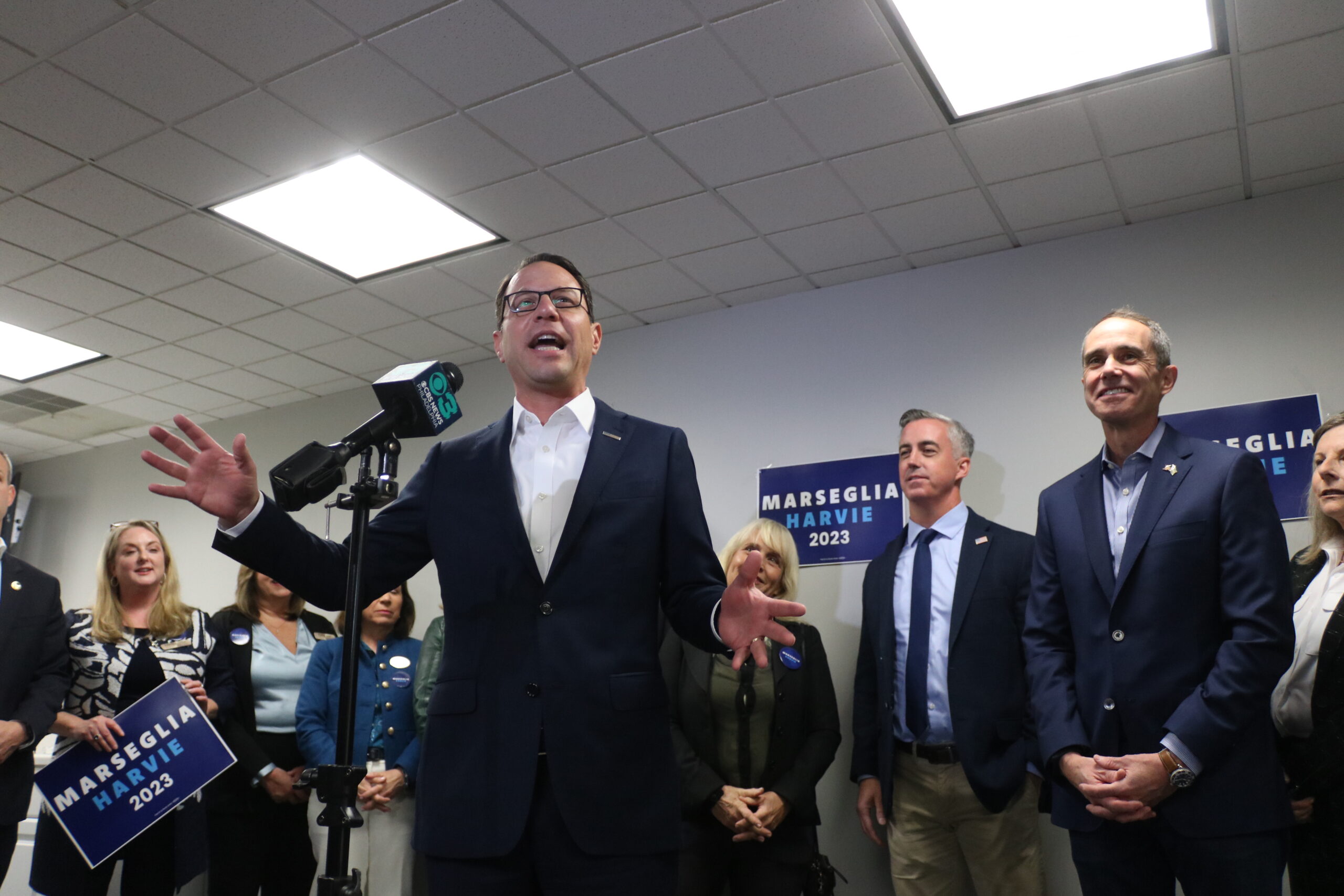 Gov. Shapiro Backs Bob Harvie For First Congressional District Seat