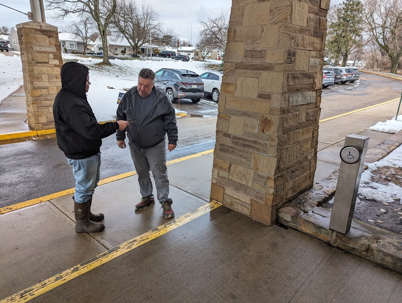 Snowy Special Election Day Brings Out Some Voters