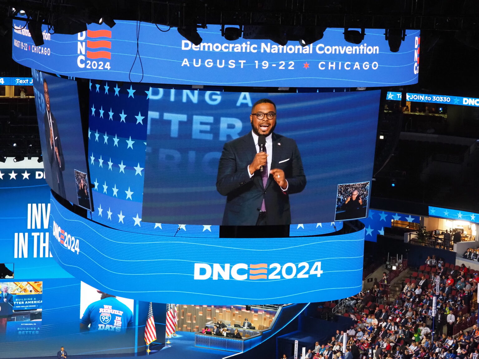 PA Lt. Gov. Austin Davis Speaks At DNC On Importance Of Building Bridges