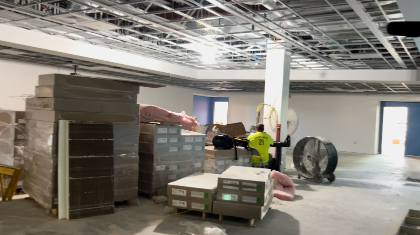 Construction Continues At New Neshaminy Elementary School