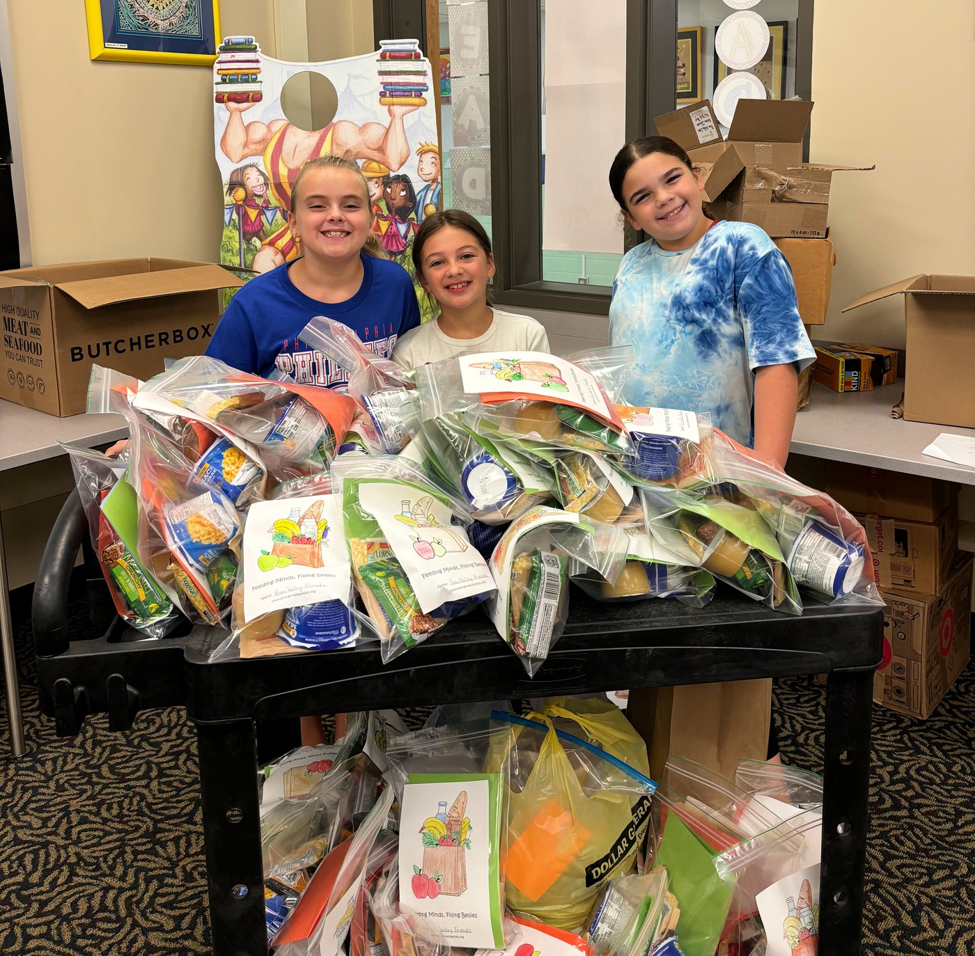 Pennsbury Elementary Students Team Up To Combat Local Hunger