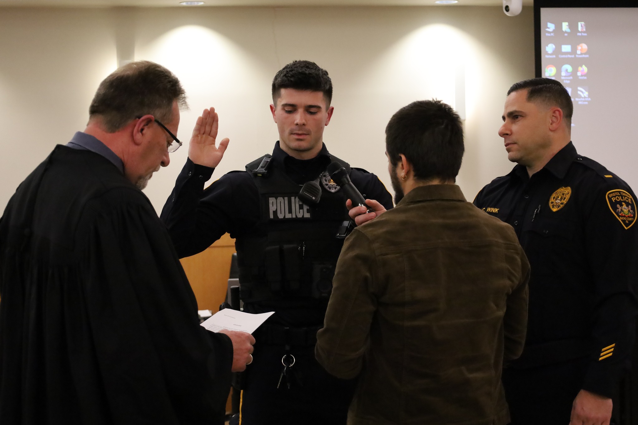 Bristol Twp. Welcomes Three New Police Officers - LevittownNow.com