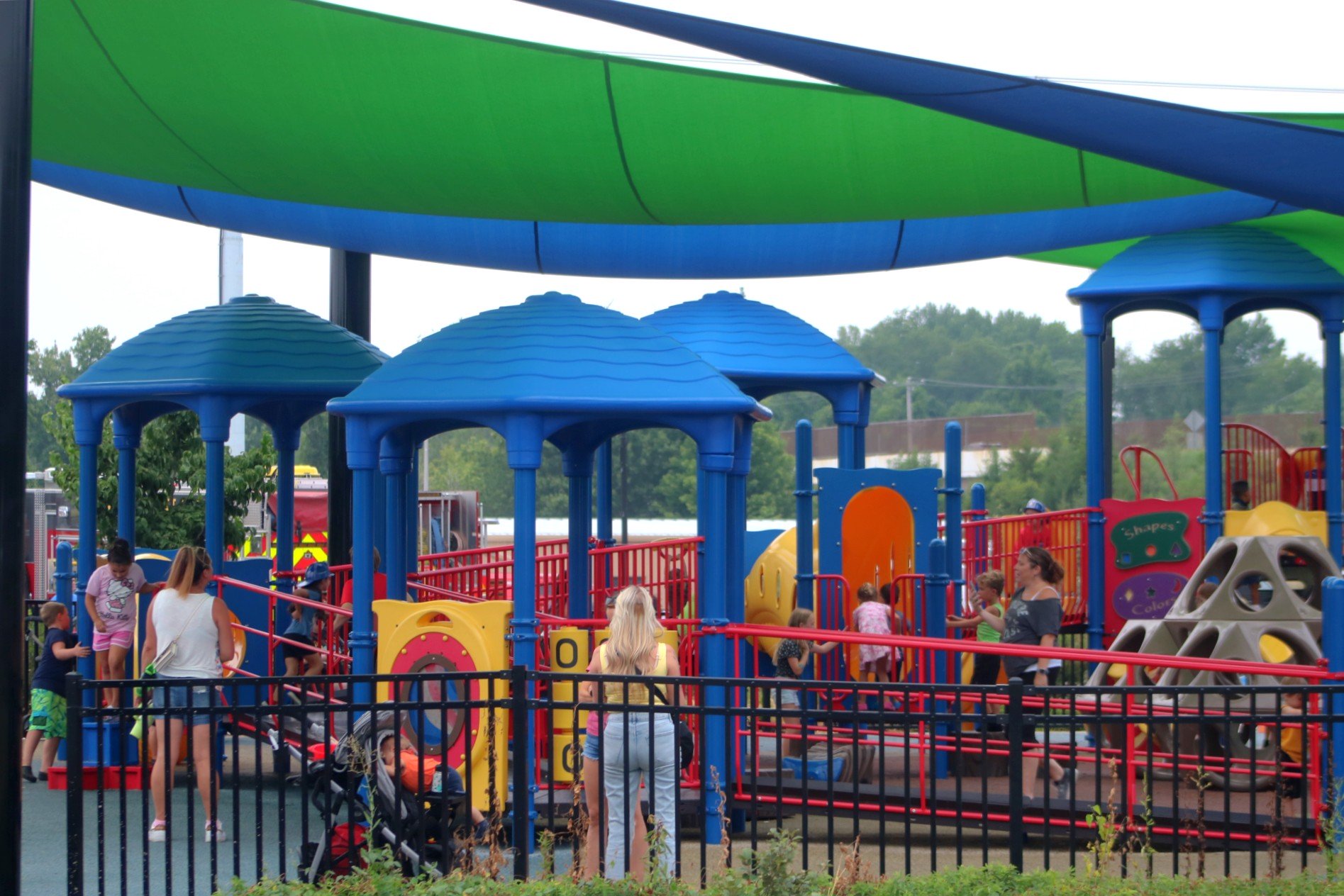 Playground Closed Due To Sinkhole