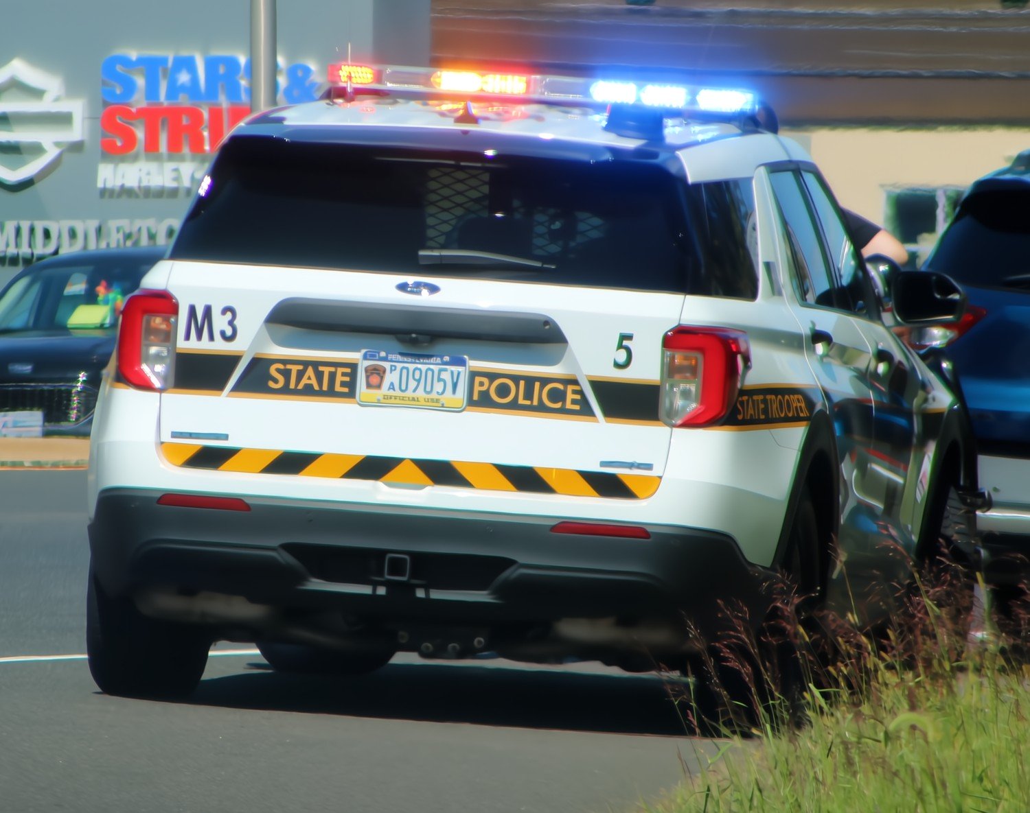 Windshield Impaled By Flying Debris After DUI Crash