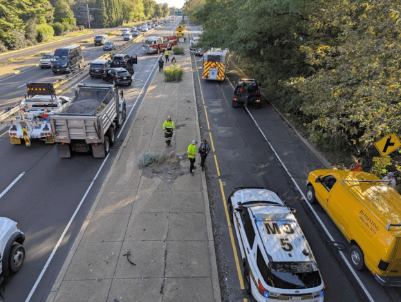 Three-Vehicle Crash On Route 1 Shuts Down Northbound Lanes ...