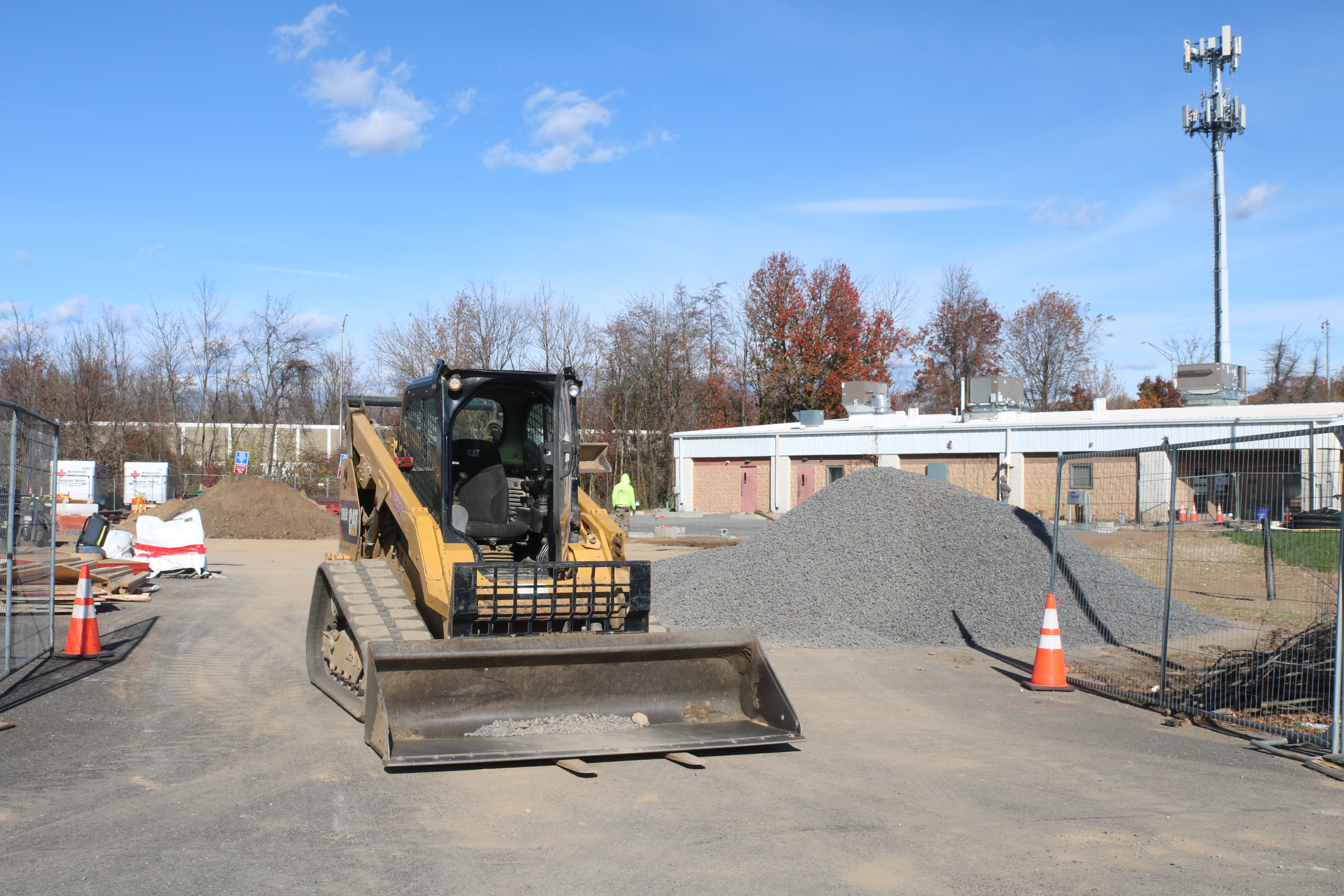 Construction On New Senior Center & Fire Station Progressing