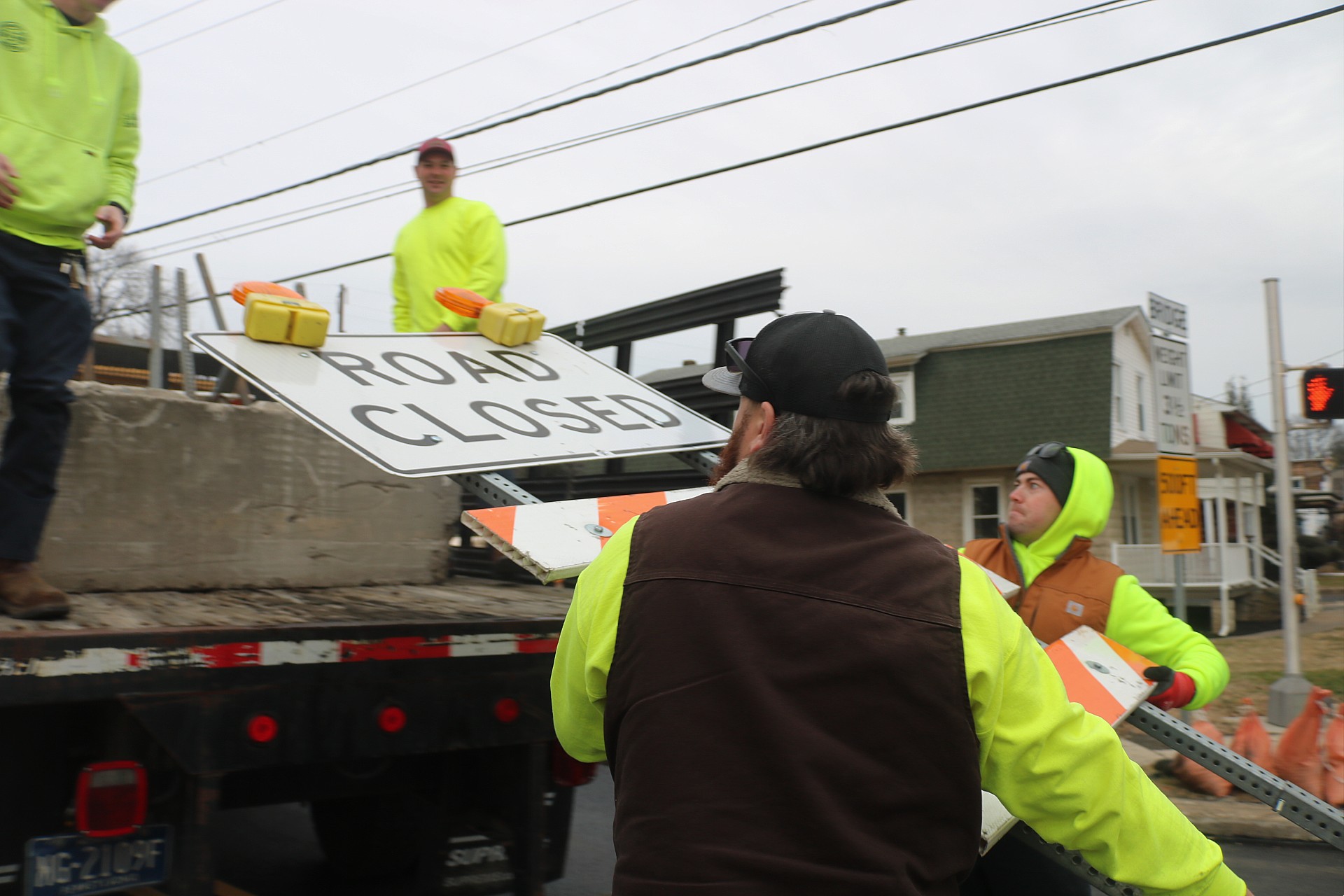 Vehicles Return To Randall Avenue Bridge After Closure