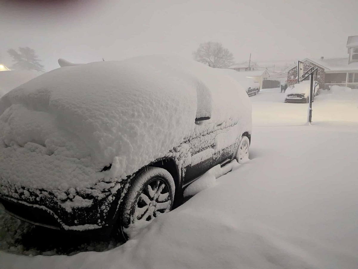 Snow Totals Show Accumulation Of Nearly 2 Feet