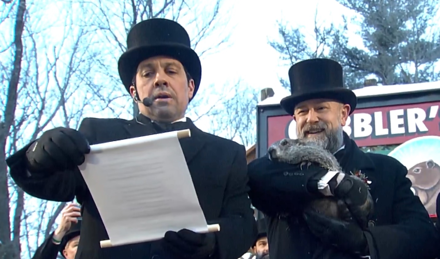 Punxsutawney Phil Predicts Six More Weeks Of Winter