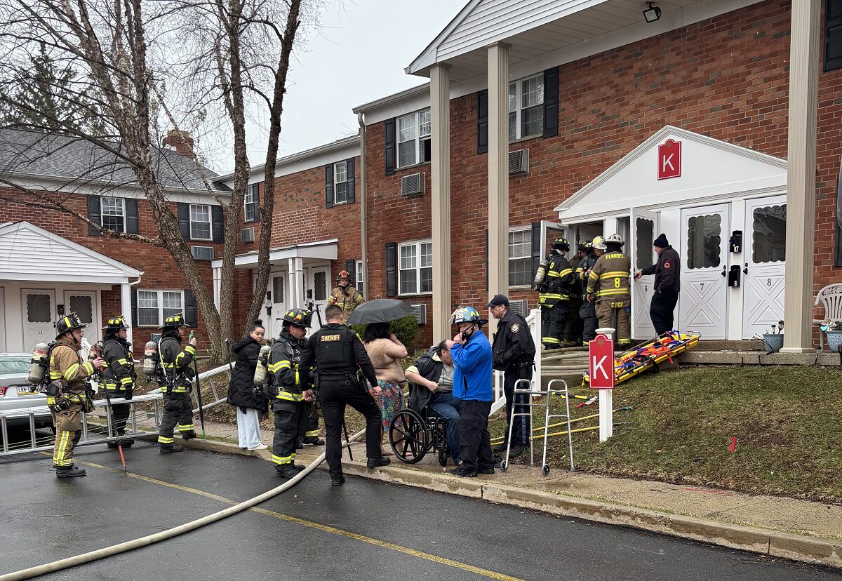 One Taken To Hospital After Fire