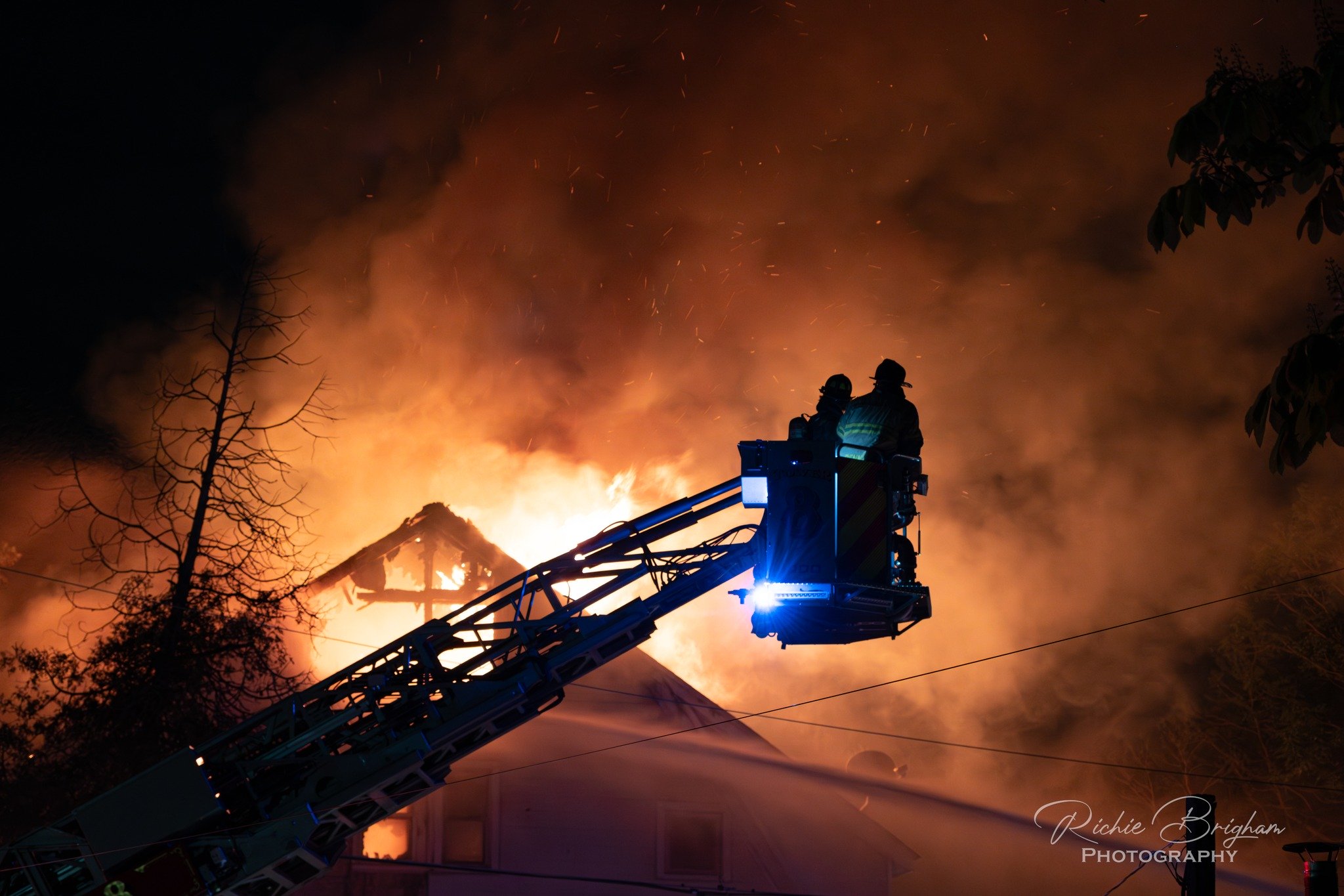No Injuries In Duplex Fire