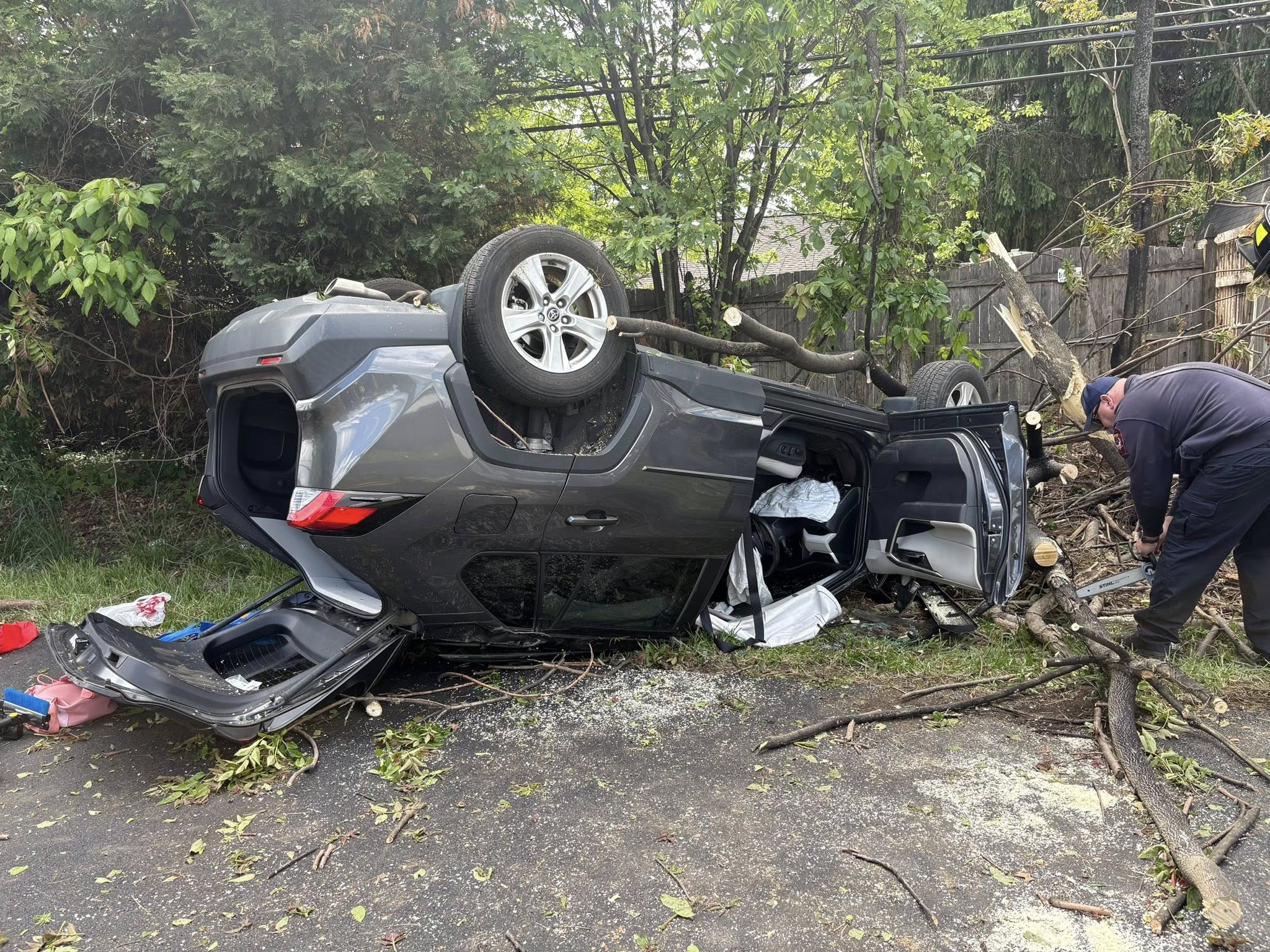 No Serious Injuries In Two Crashes