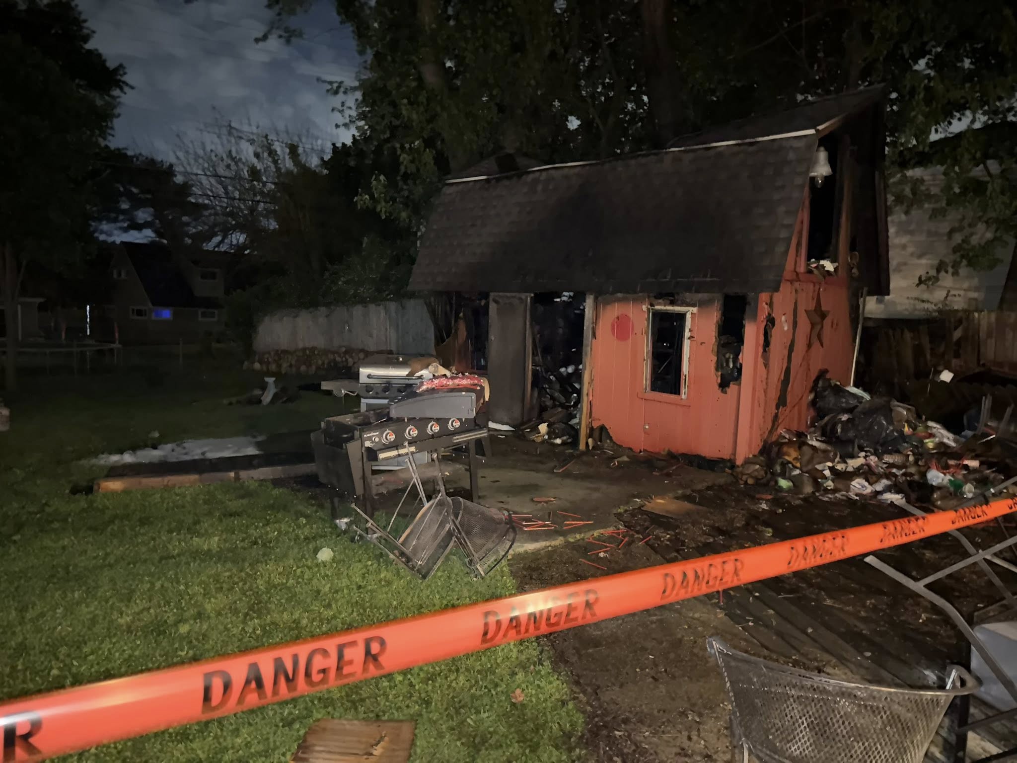 Fire Marshal’s Office Probing Shed Blaze