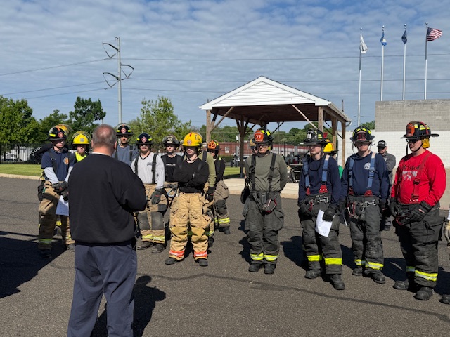 Local High Schoolers Take Firefighter Training