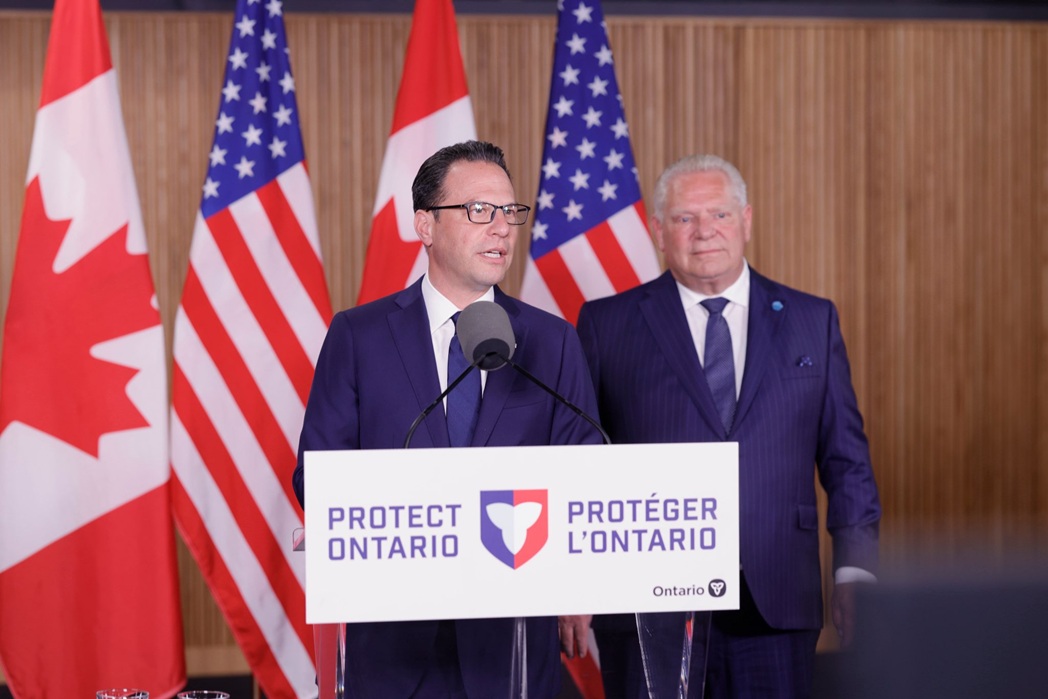 Gov. Shapiro Talks Tariffs & Canadian Sovereignty During Trip To Ontario