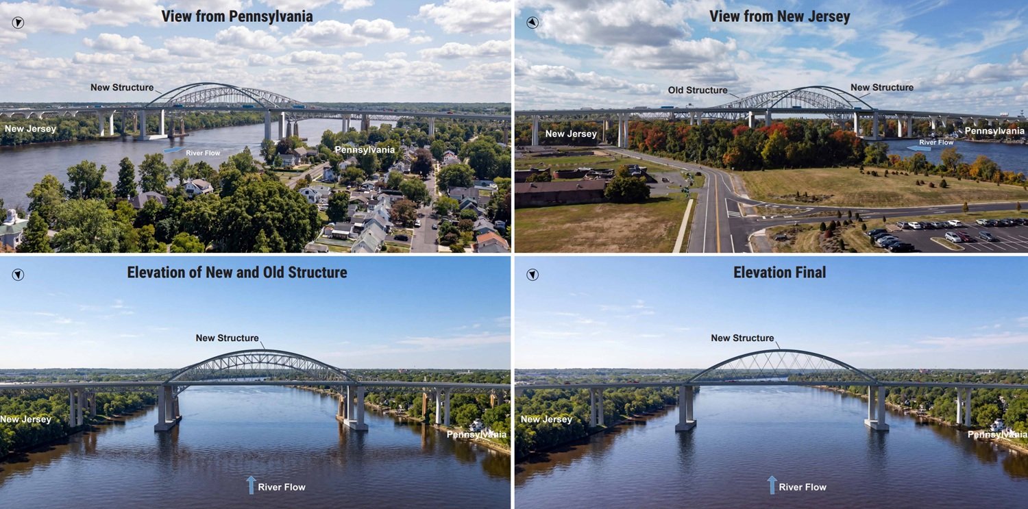 $1.6 Billion Bridge Project Gets Recommended Plan, Would Impact Bristol Twp. Properties