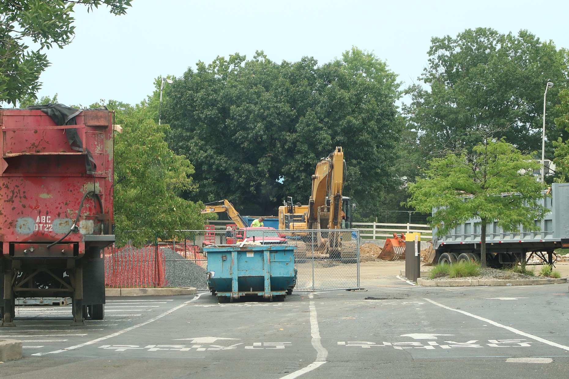 Chick-fil-A Reconstruction Underway