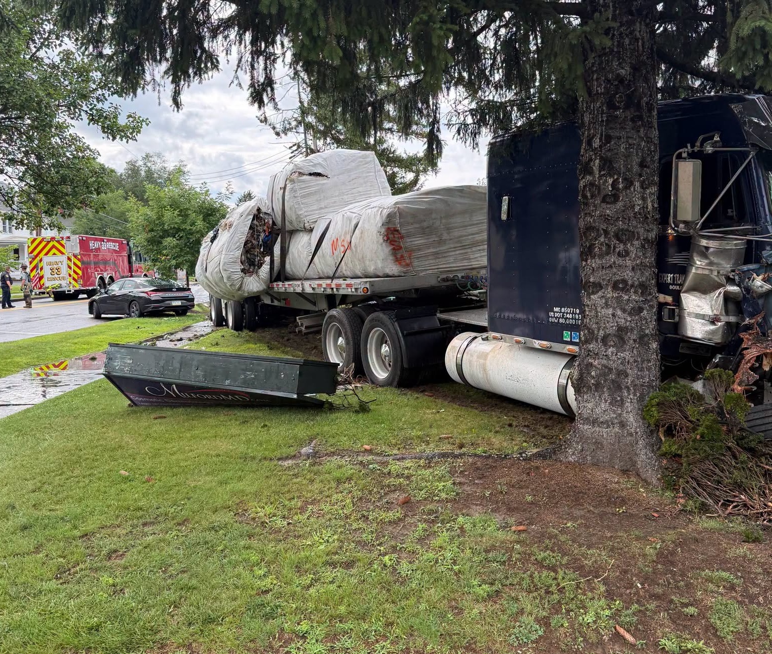State Police: Levittown Woman Killed After Out-Of-Control Tractor-Trailer Crash