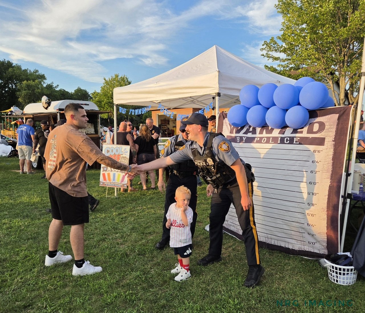 PHOTOS: Residents Come Out For Falls Twp.’s National Night Out