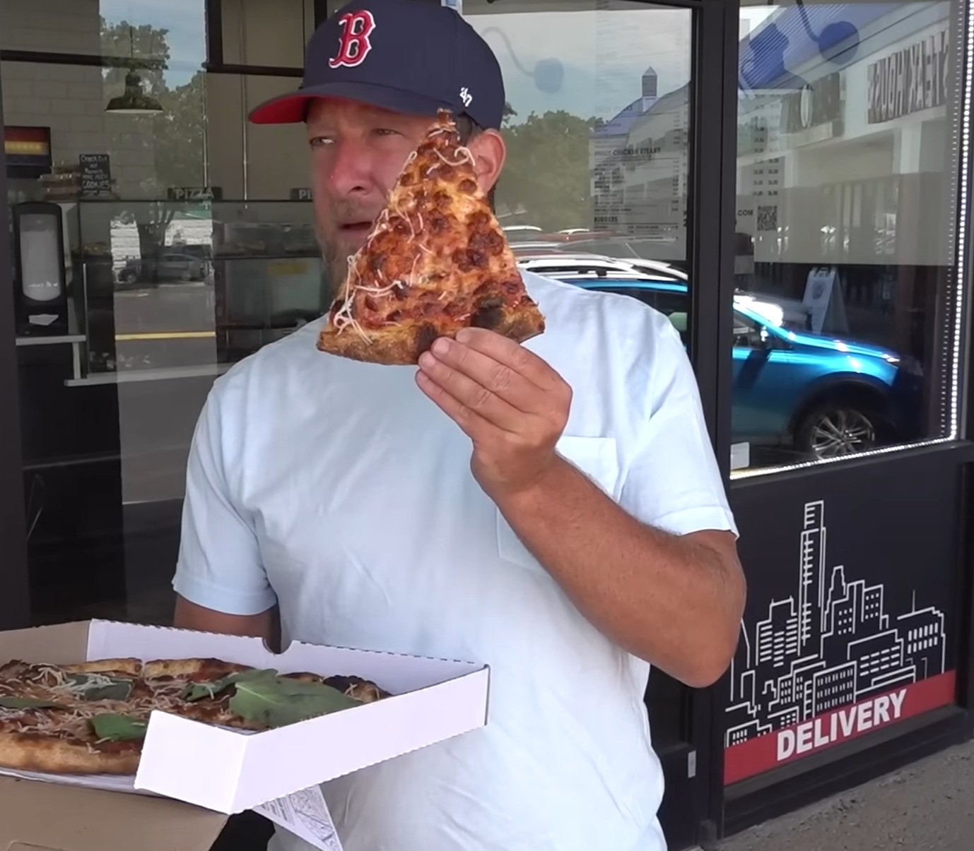 Barstool’s Dave Portnoy Reviews Pizza From Fairless Hills Shop