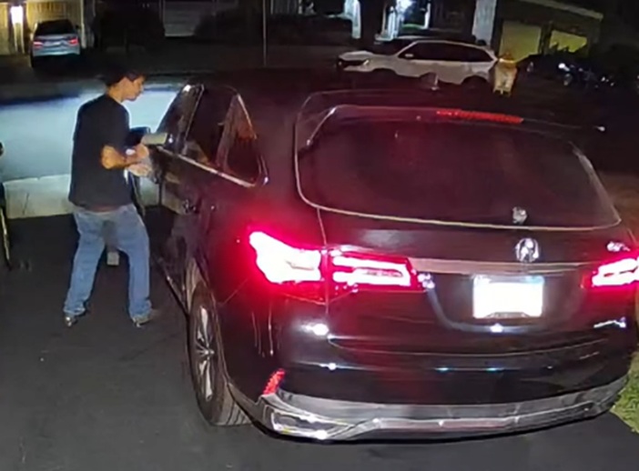 Local Cops Request Tips After Man Enters Locked Vehicles