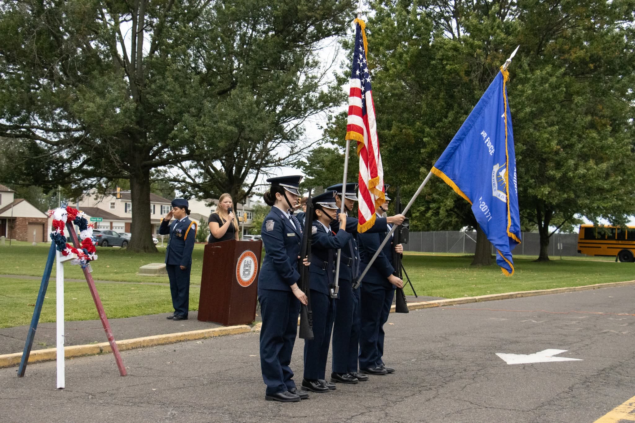 Pennsbury Cadets Lead Sept. 11 Remembrance Ceremony
