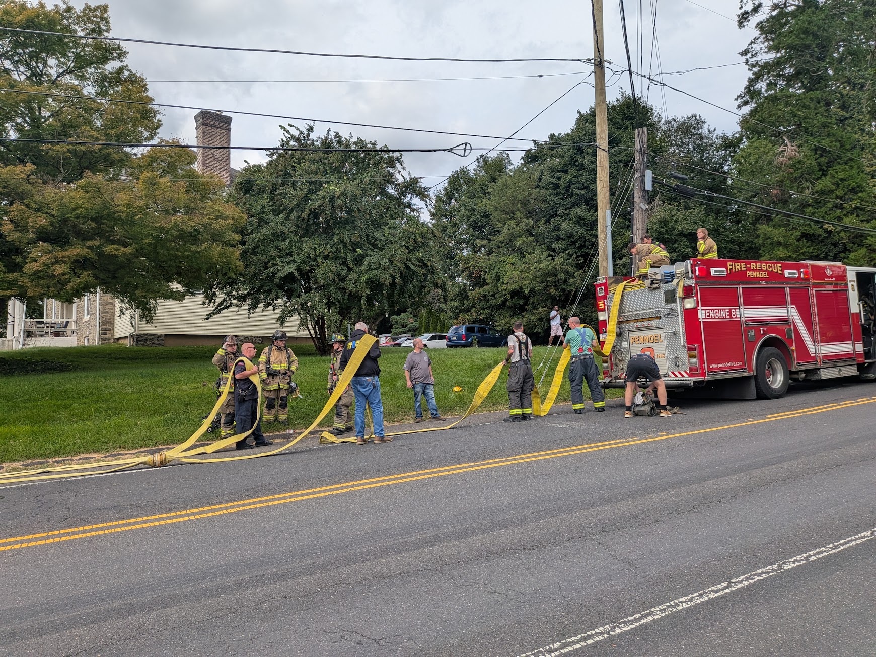 Person Taken To Hospital After Phone Explodes