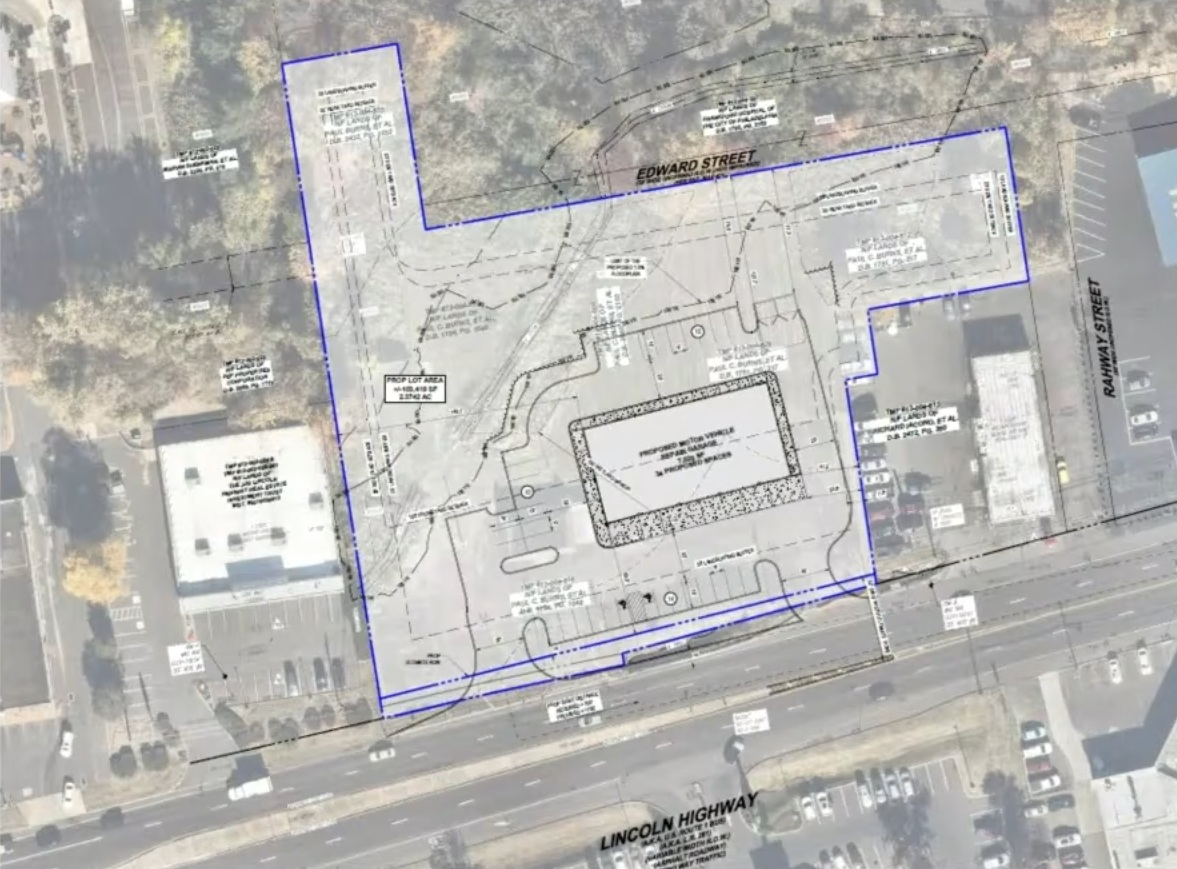 Tire Repair Shop Planned For Lincoln Highway Lots